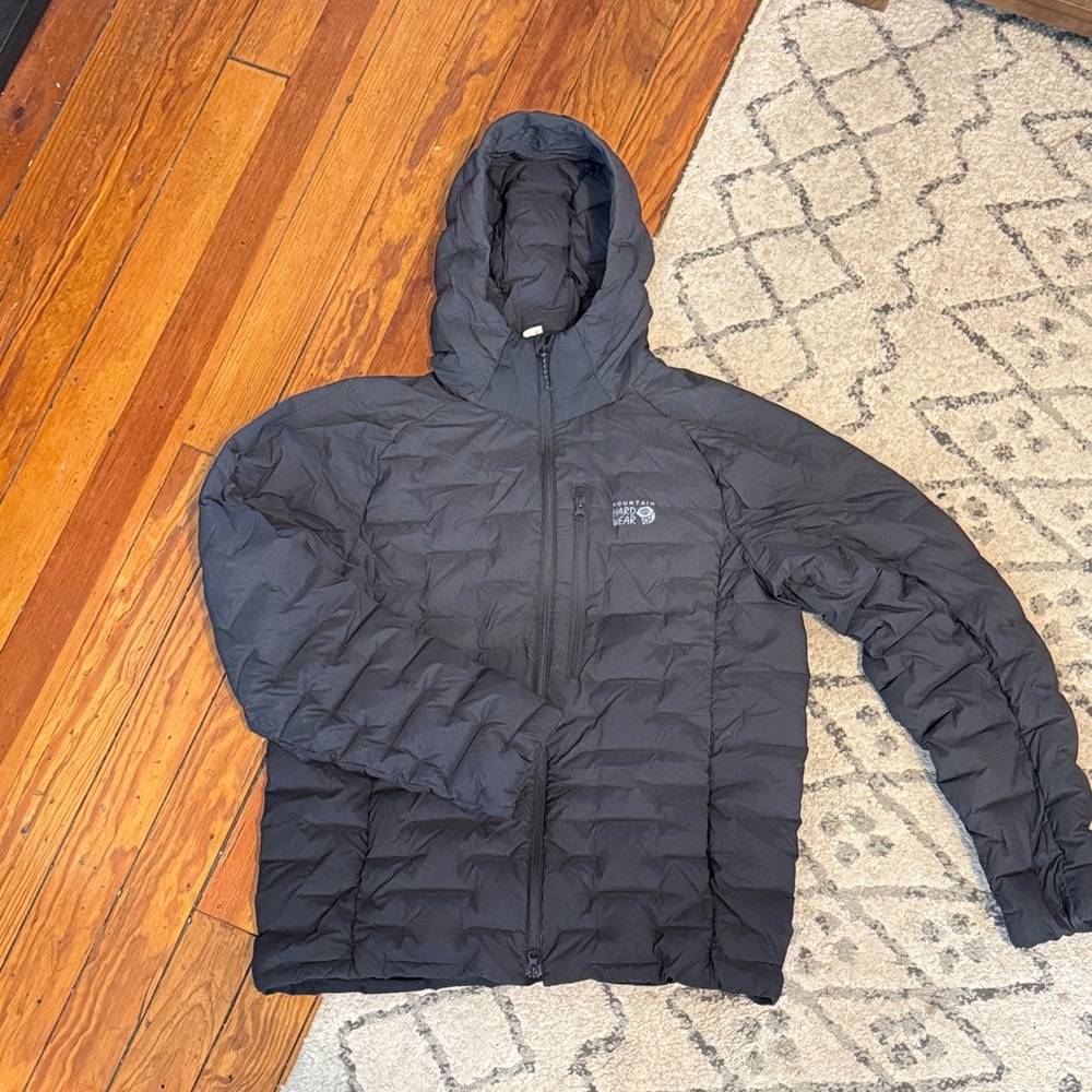 Mountain Hardwear Men's Black Stretch Hoody